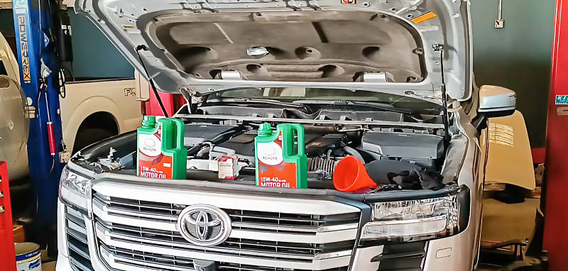 dịch vụ bảo dưỡng xe toyota tại bắc ninh