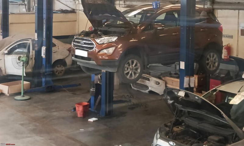 các hạng mục sửa xe ford tại az car auto