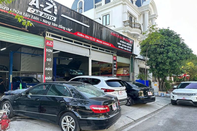 gara chuyên volvo tại bắc ninh az car auto