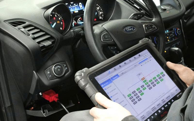 quy trình kiểm tra xe ford tại bắc ninh