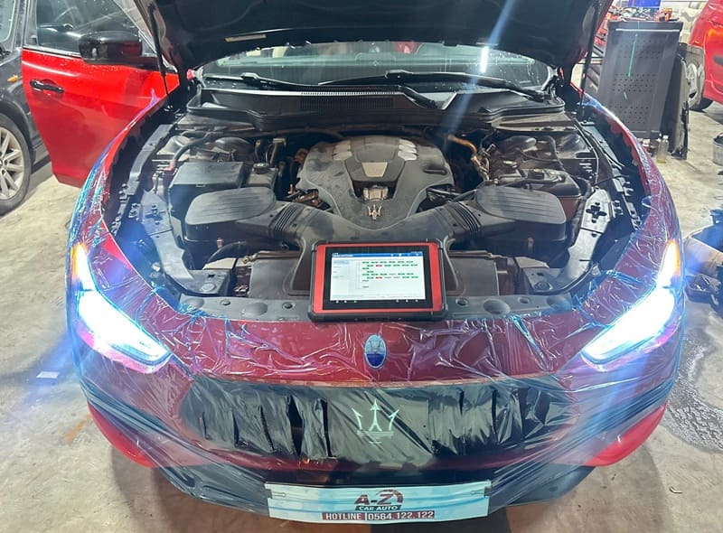 quy trình sửa chữa xe maserati chuyên nghiệp