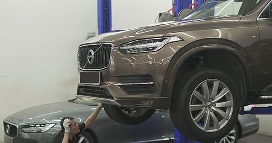 thời điểm kiểm tra xe volvo đúng cách